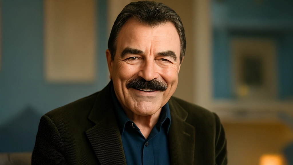 Tom Selleck smiling at 80, reflecting on life and family