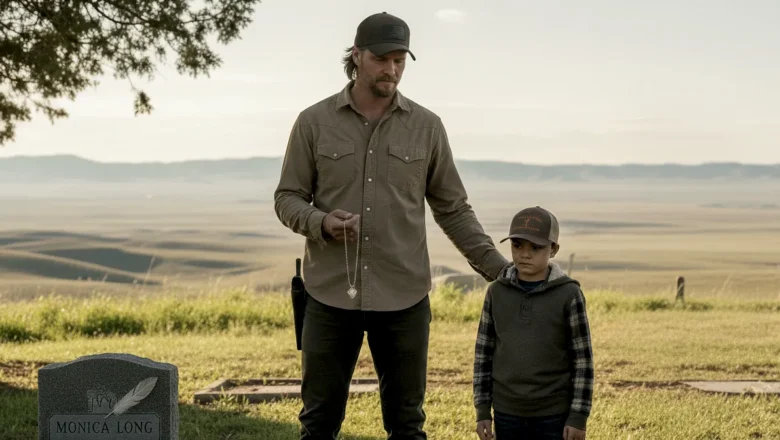 Kayce and Tate visit Monica Long’s grave in Marshals one year after her death