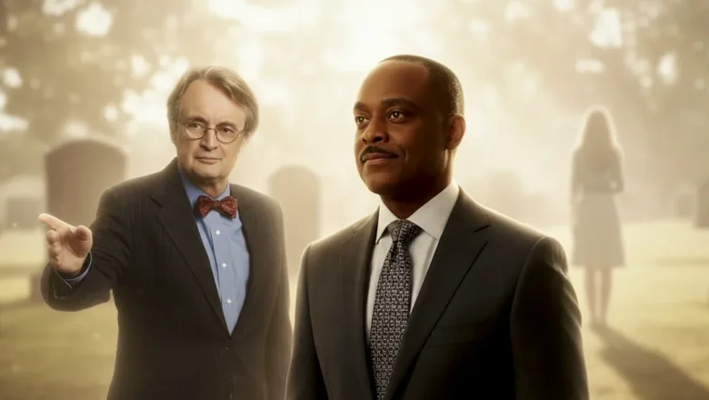 Leon Vance with Ducky in afterlife scene NCIS 500th episode