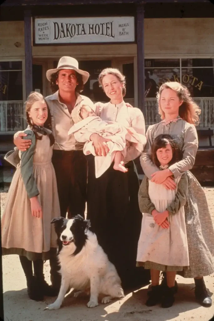 The cast of the original “Little House on the Prairie” TV series.